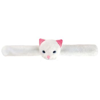 Bracelet peluche chat de chez Dani Créations