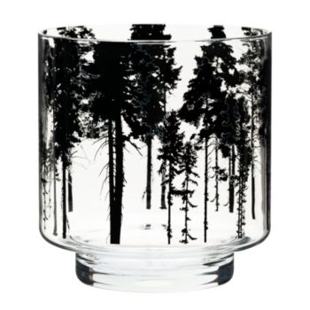 Vase imprimée forêt 17cm