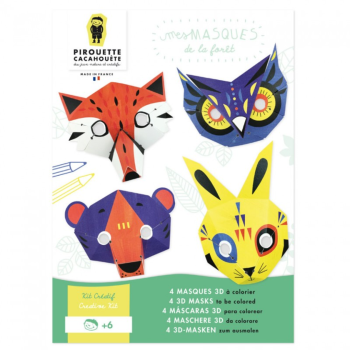 Mes Masques Forêt Pirouette Cacahouète
