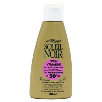 SOLEIL NOIR Soin vitaminé 50ml IP50+