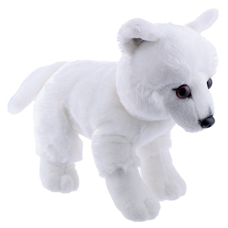 Peluche  Loup Blanc