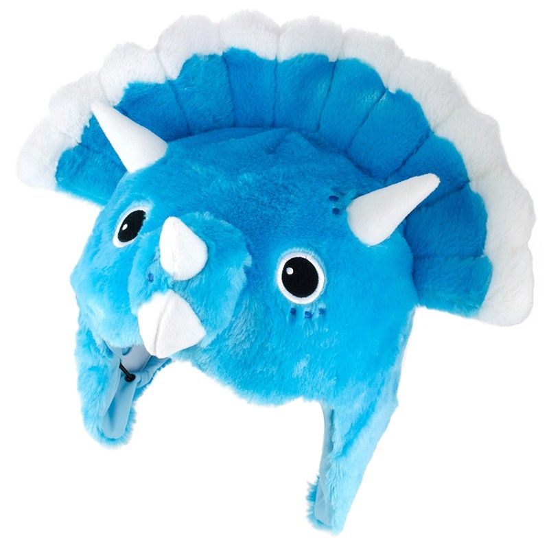 Couvre casque peluche Dinosaure