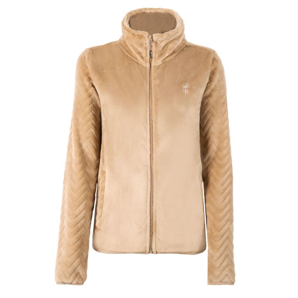 Polaire femme Verio marron claire de chez Aulp