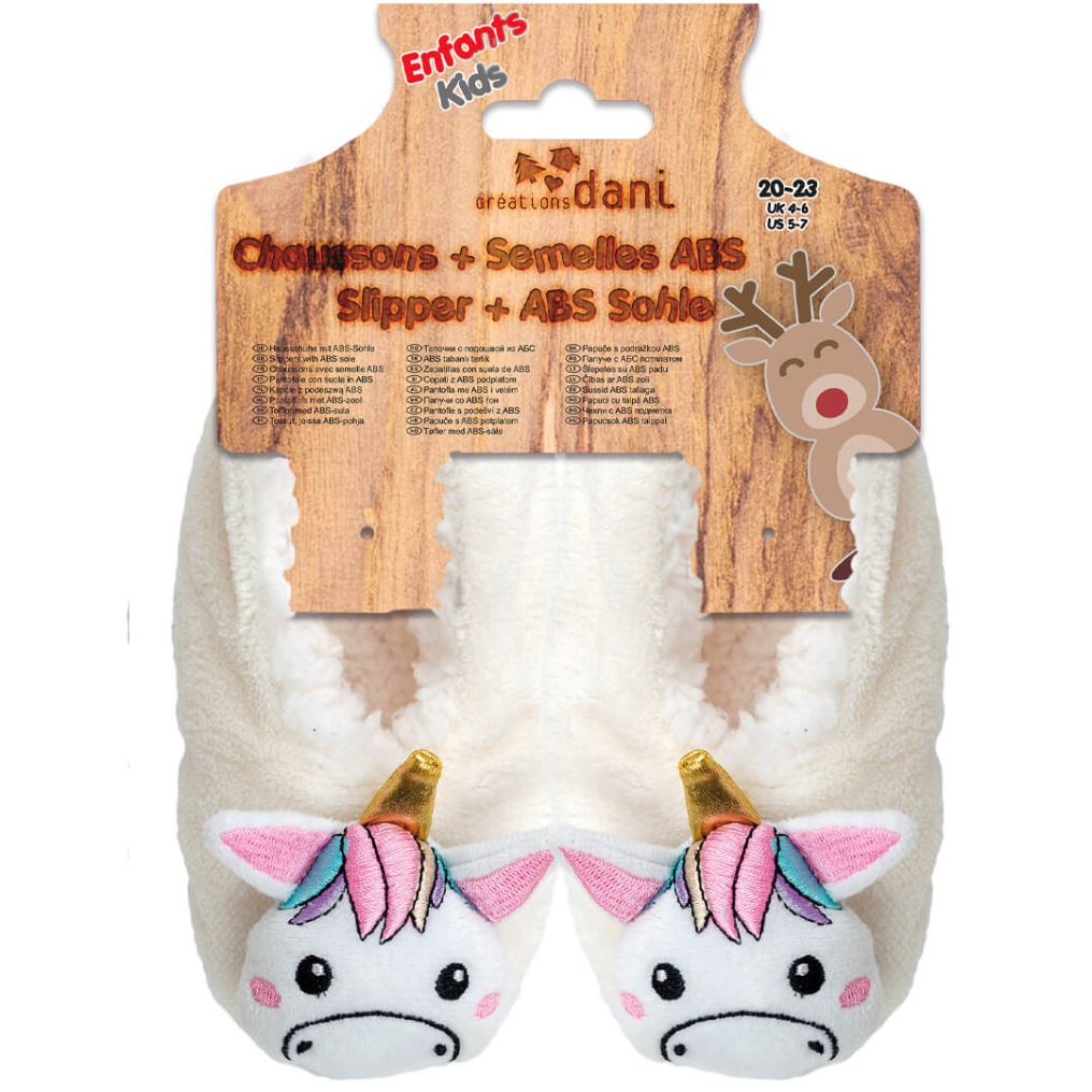 Chaussons Licorne Dani Créations