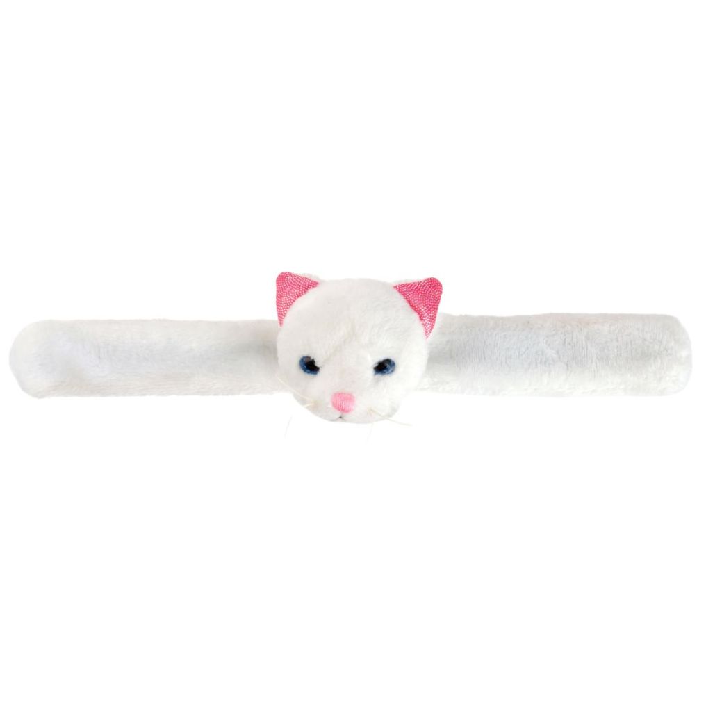 Bracelet peluche chat de chez Dani Créations
