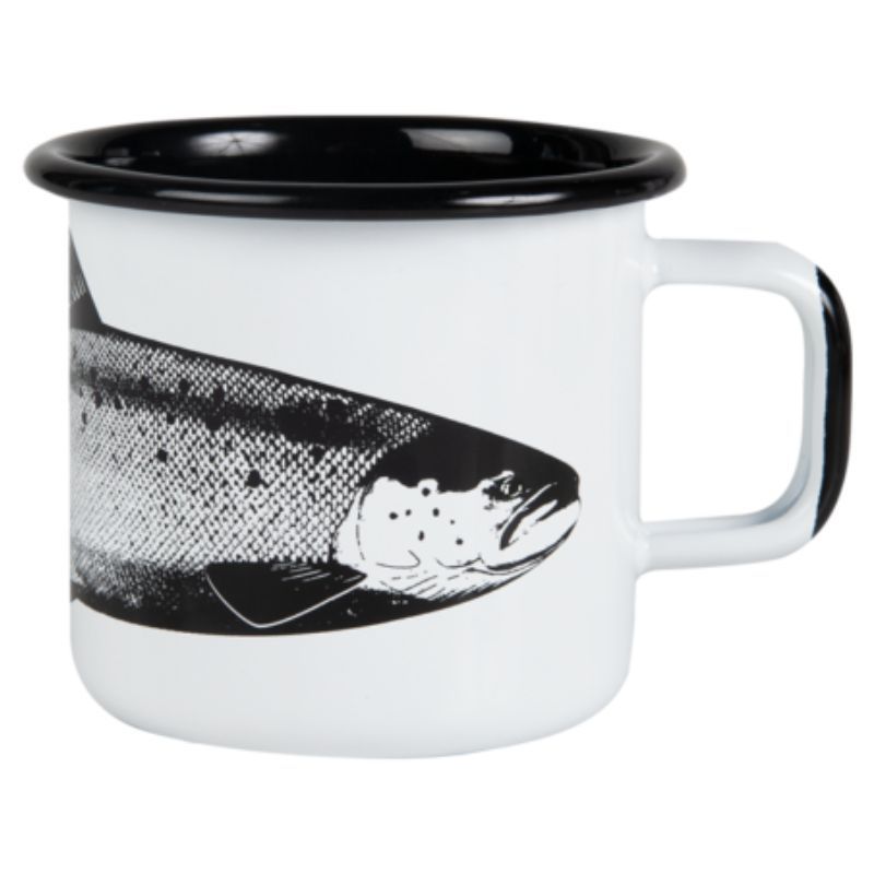 Mug émail MUURLA saumon