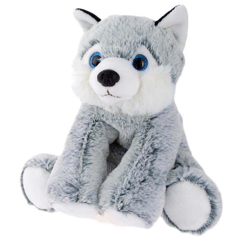 Husky assis peluche Dani création 