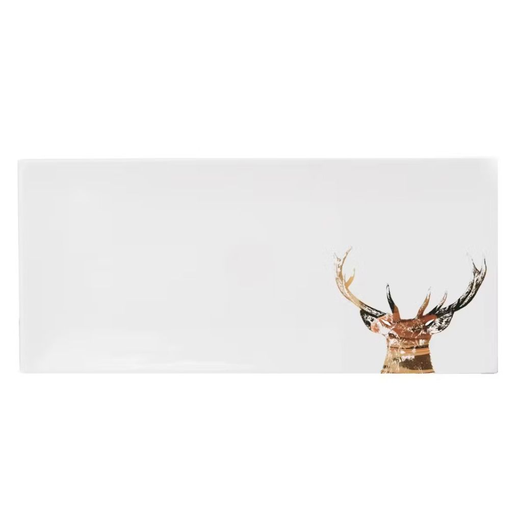Plateau Cerf doré Little Weaver Art