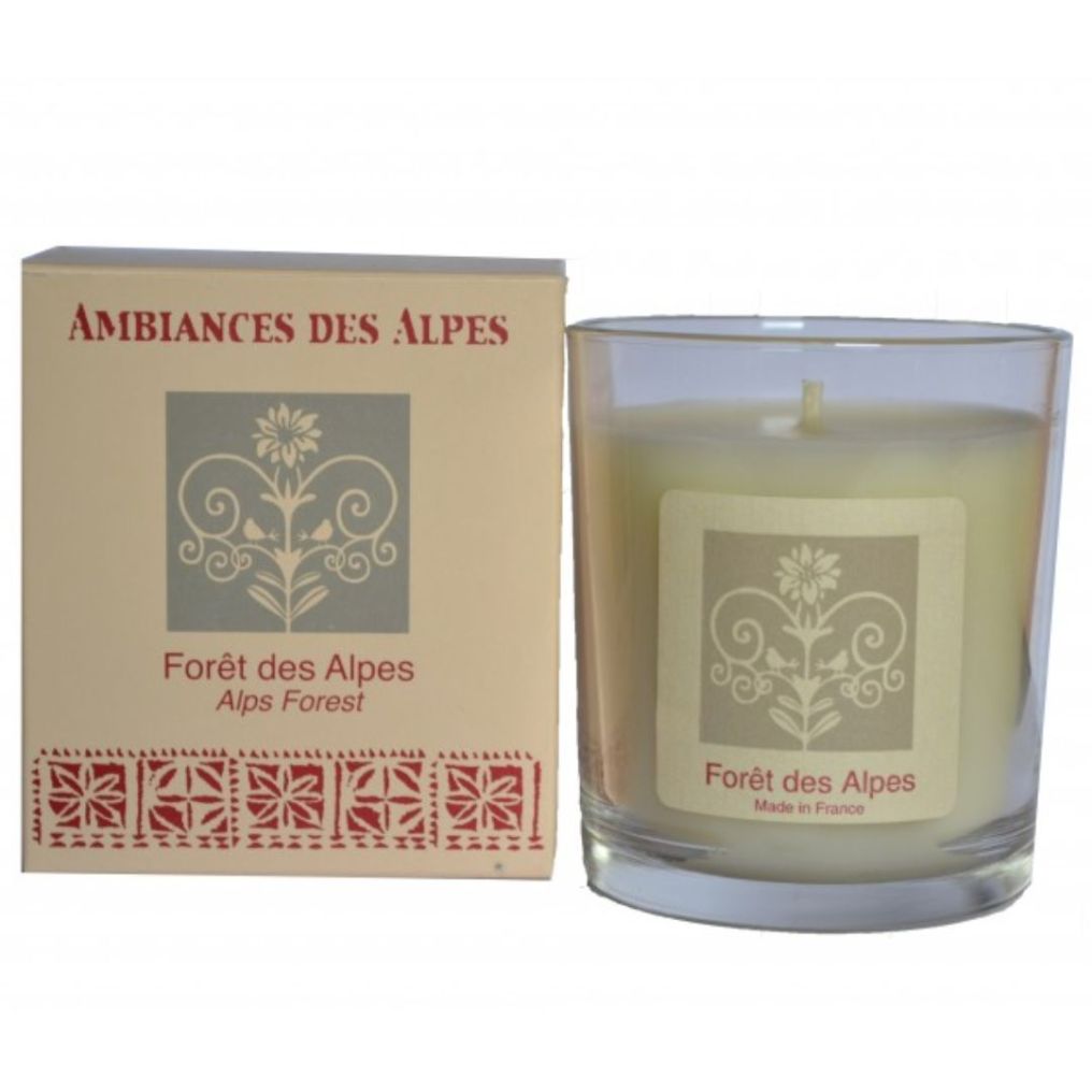 Bougie parfumée Forêt des Alpes