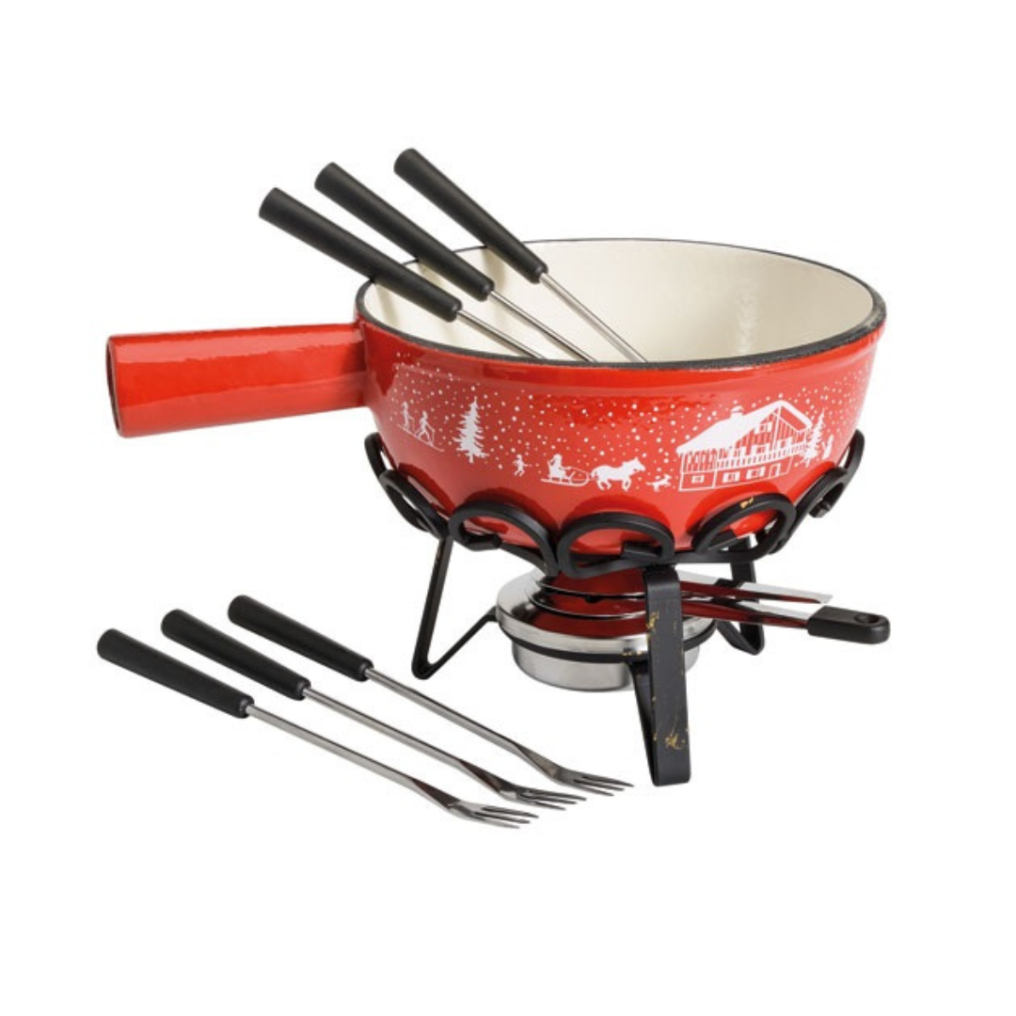 Table & Cook Service à fondue savoyard frise 22 cm
