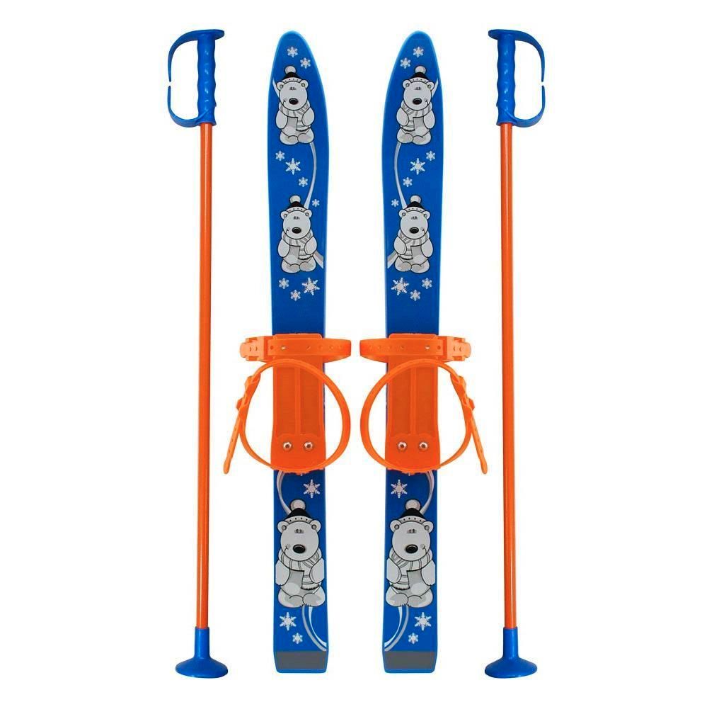 pATINETTES SKI 70 CM bLEU