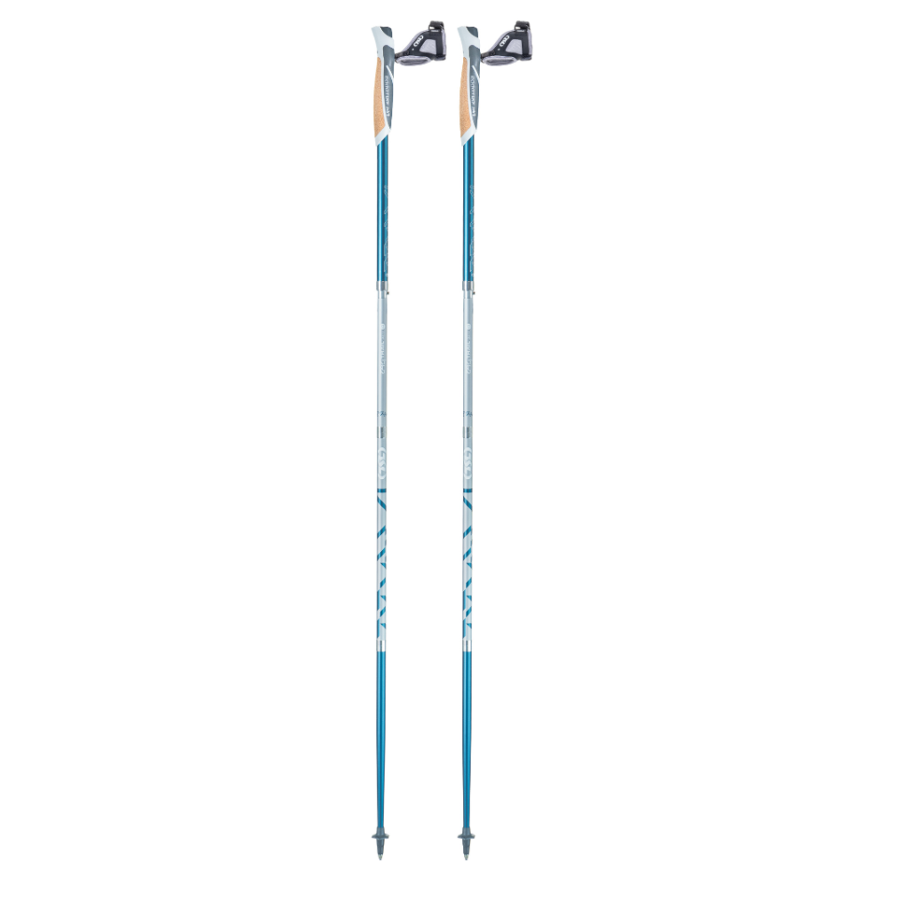 Bâton TSL Alu 4 Azur Cork Short