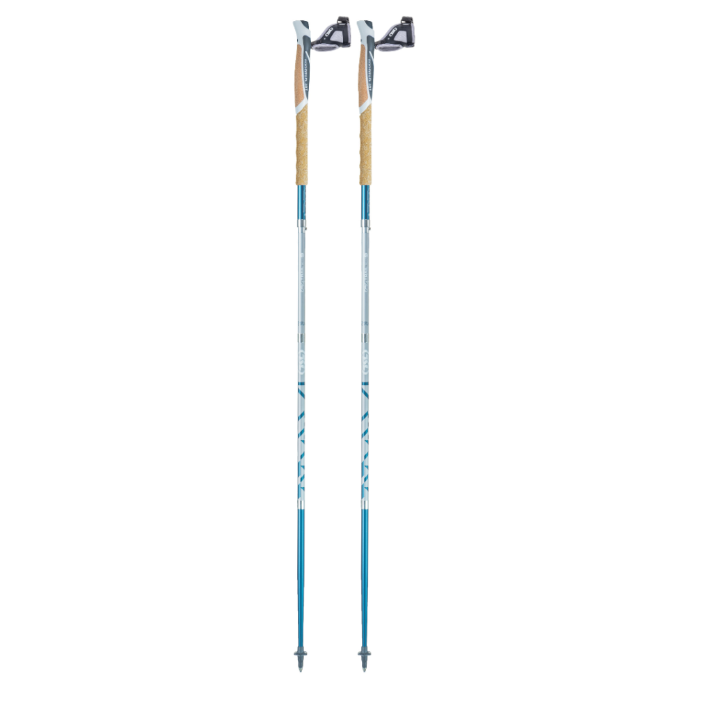 Bâton TSL Trail Alu 4 Azur Cork Cross