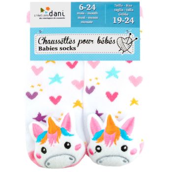 Chaussettes Licorne Dani Creations
