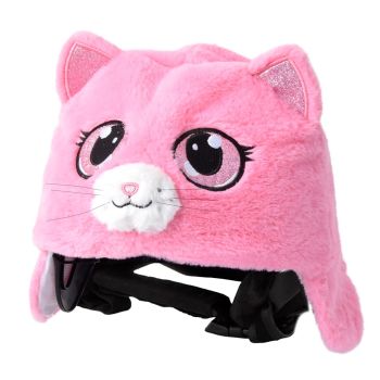 Couvre casque peluche Chat