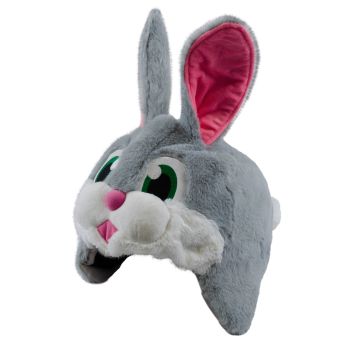 Couvre casque peluche Lapin Dani Creations