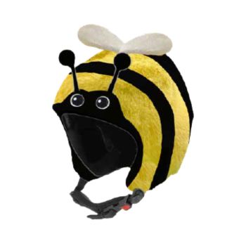 Couvre casque peluche Abeille