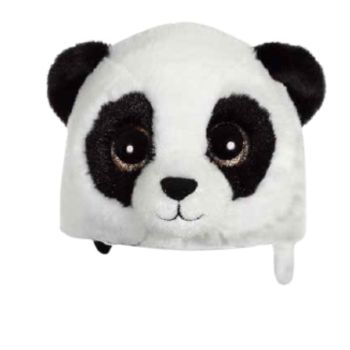Couvre casque peluche Panda