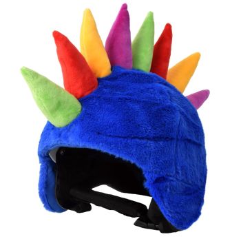Couvre casque peluche Punk