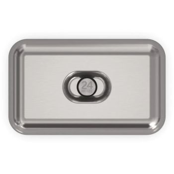 24Bottles Lunchbox Brushed Steel