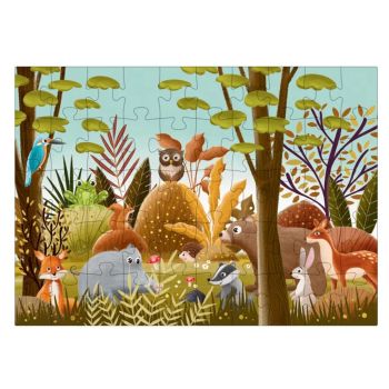 Boite Mini Puzzle de la fôret Cartes d'Art