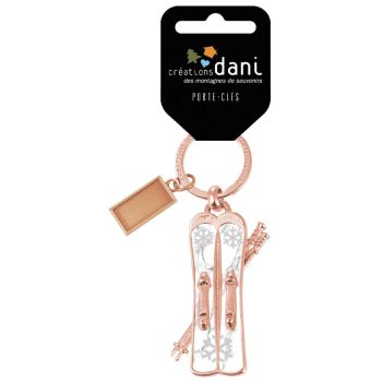 Porte-clés Ski Dani Créations