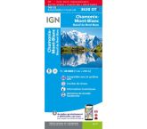 Carte IGN Chamonix Mont blanc