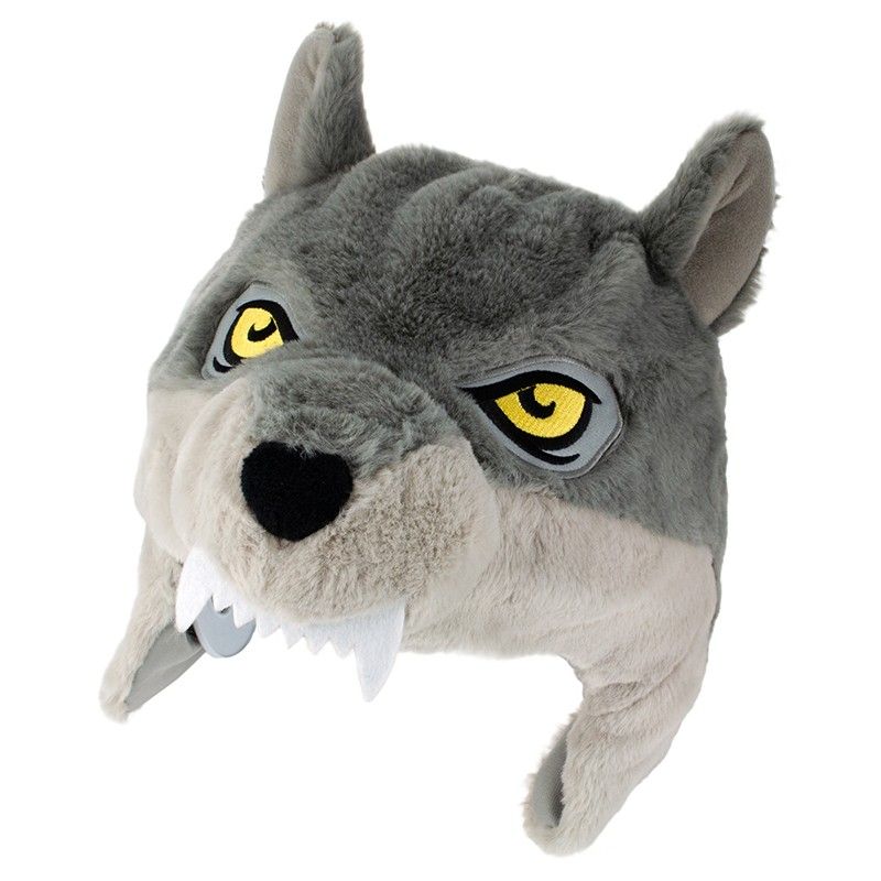 Couvre casque peluche Husky