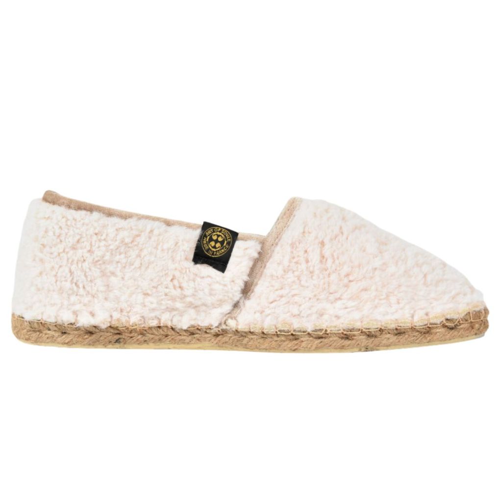 Chaussons espadrilles fourrées Art of Soule Mouton Blanc
