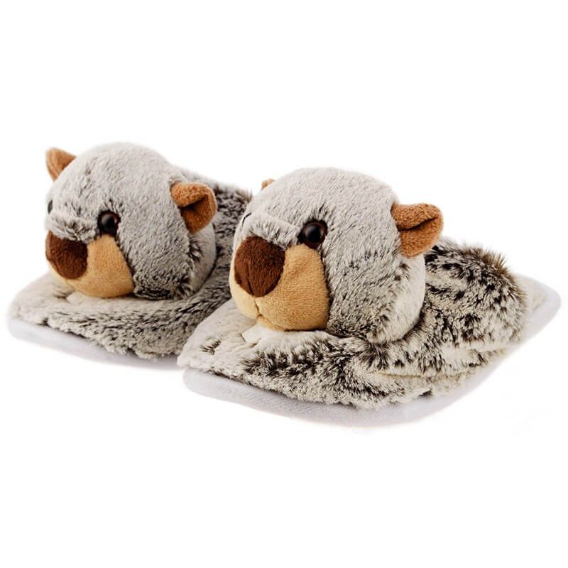 Chaussons Peluche LIcorne