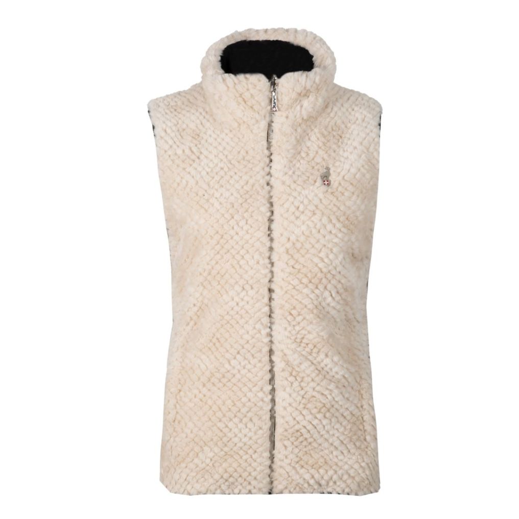 Polaire sans manches réversible femme Carol de chez Aulp