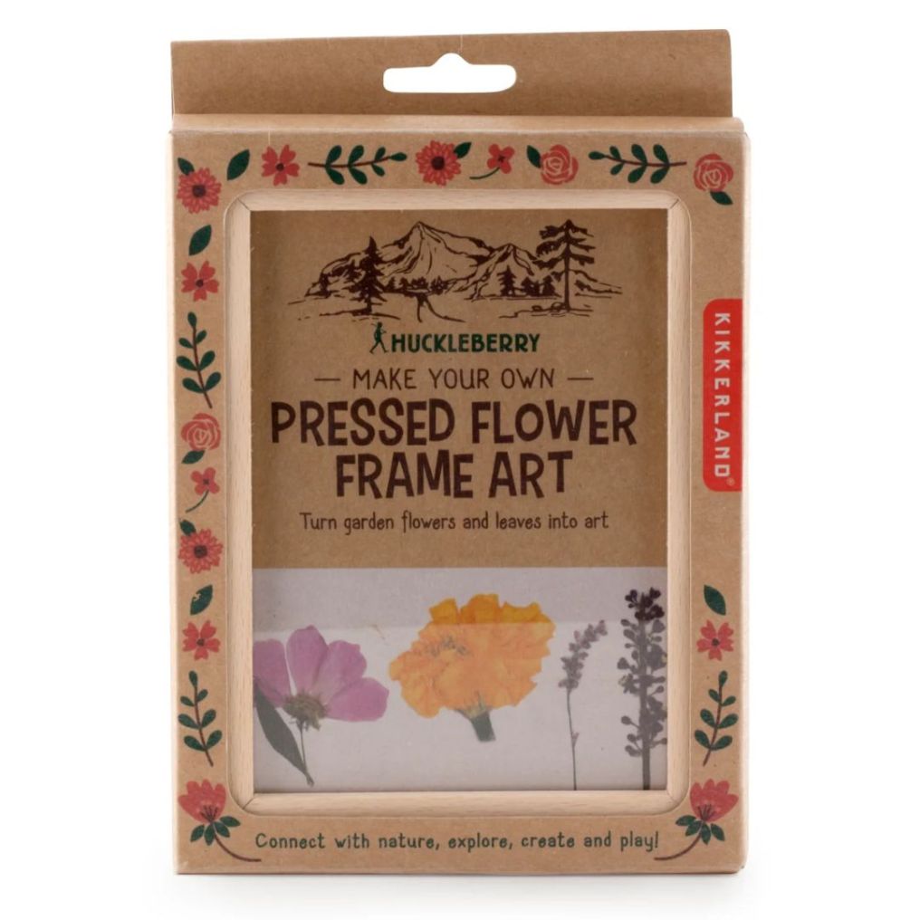 Cadre fleurs préssés DIY