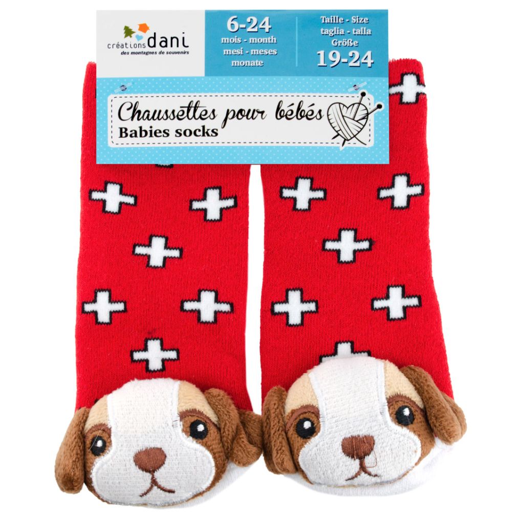Chaussettes saint Bernard Dani Creations