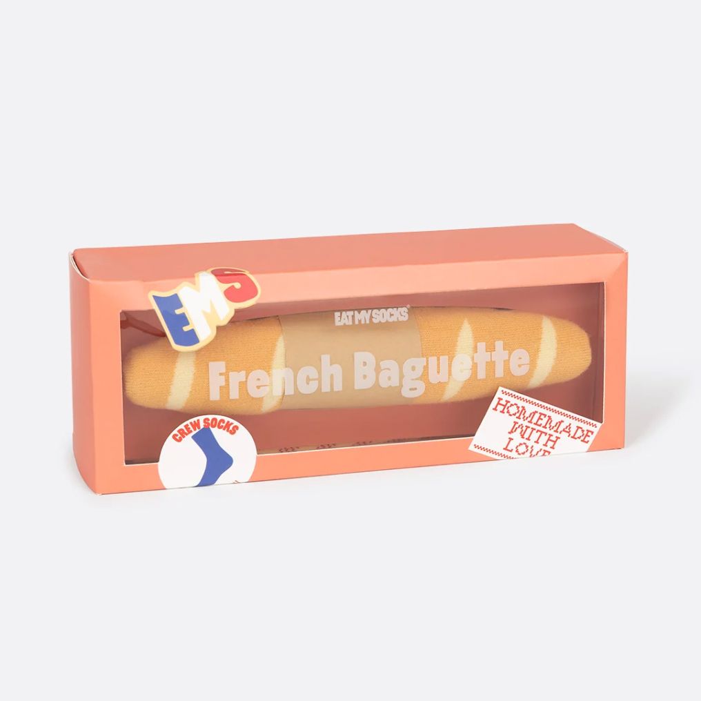 Chaussettes Eat My Socks Baguette française