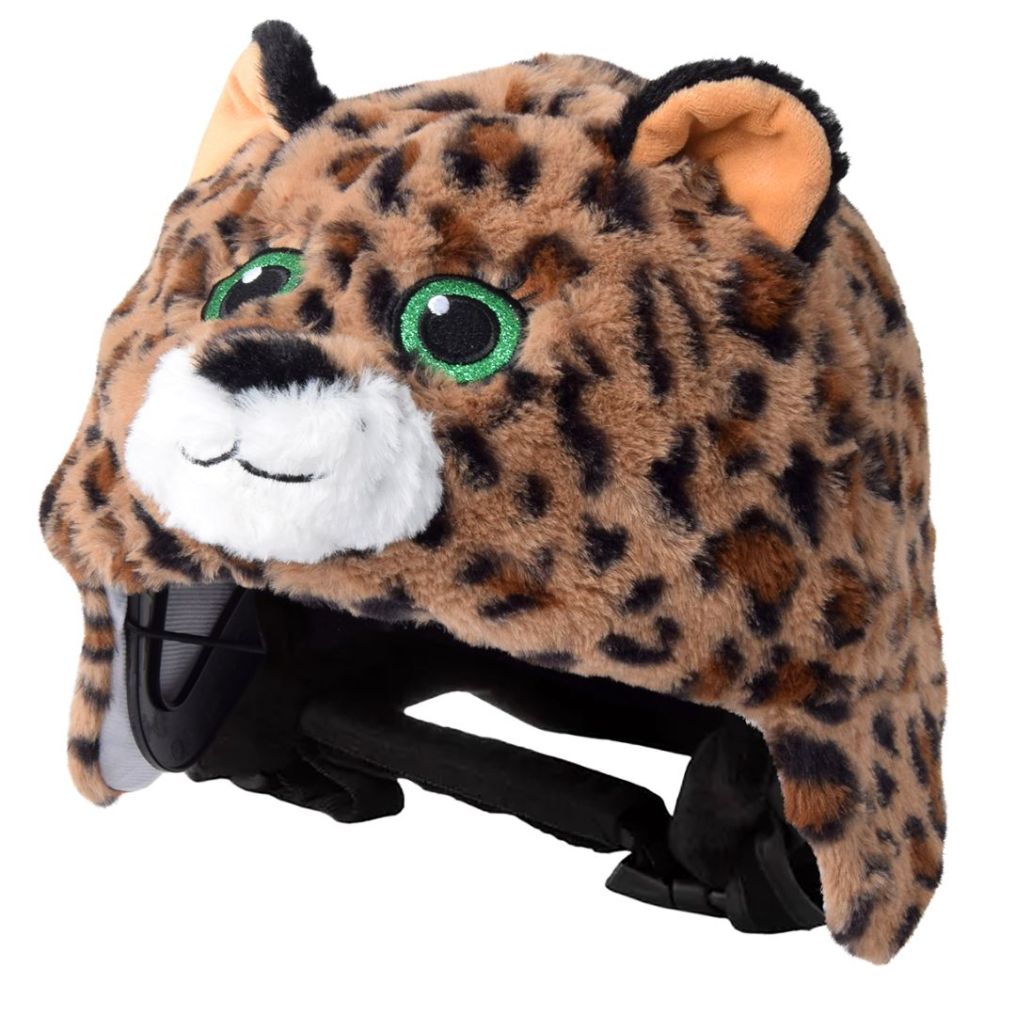 Housse casque leopard