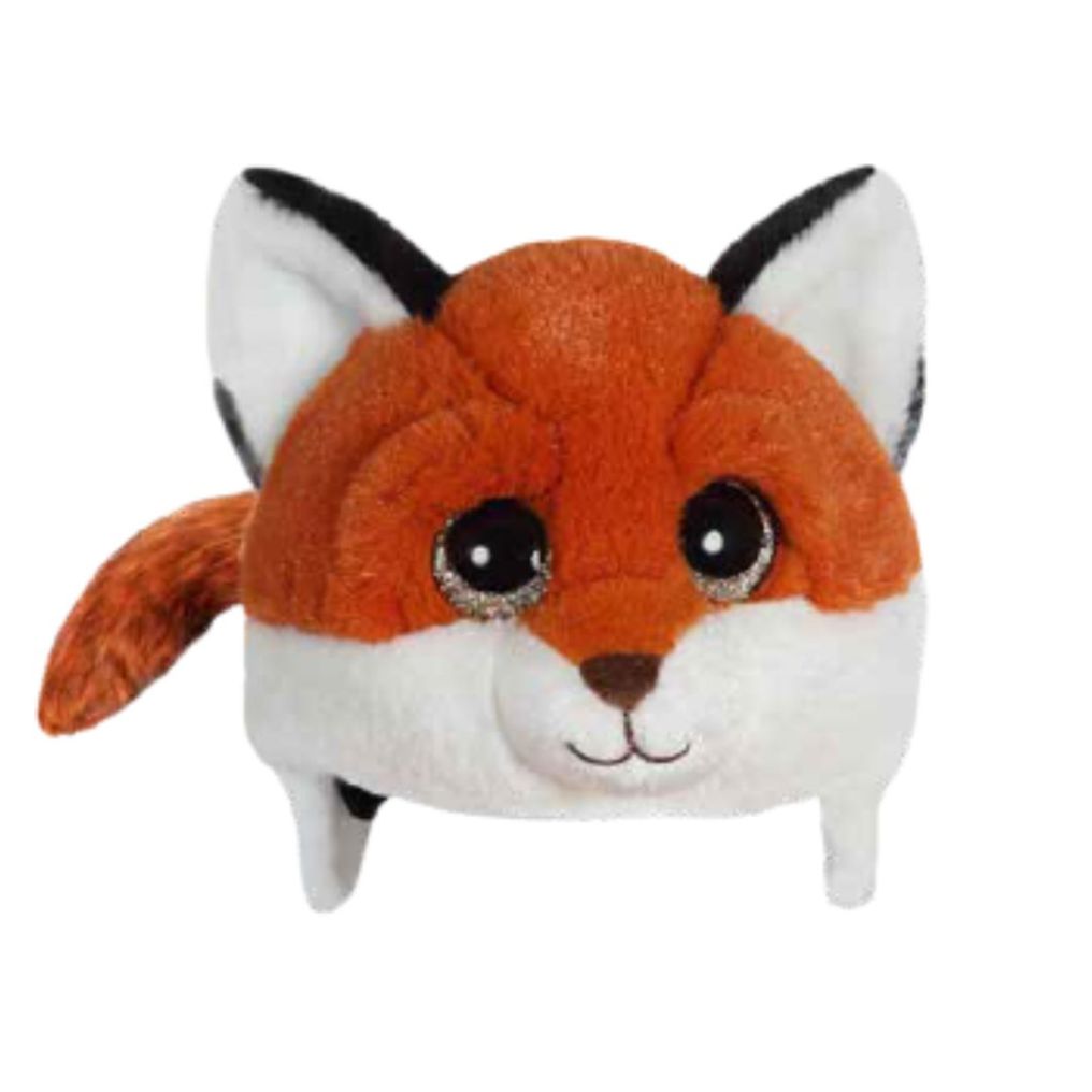 Couvre casque peluche Renard