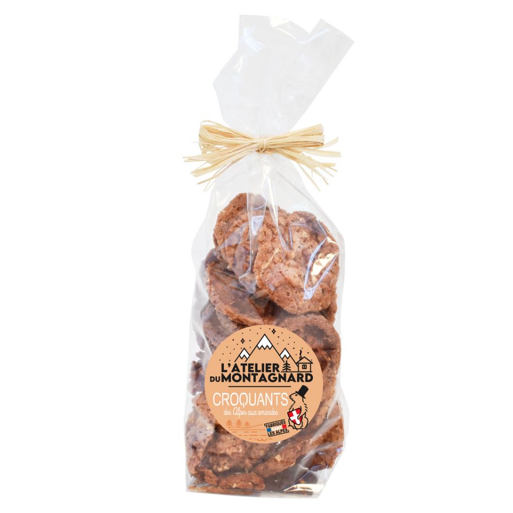 Sachet Croquants des Alpes aux amandes