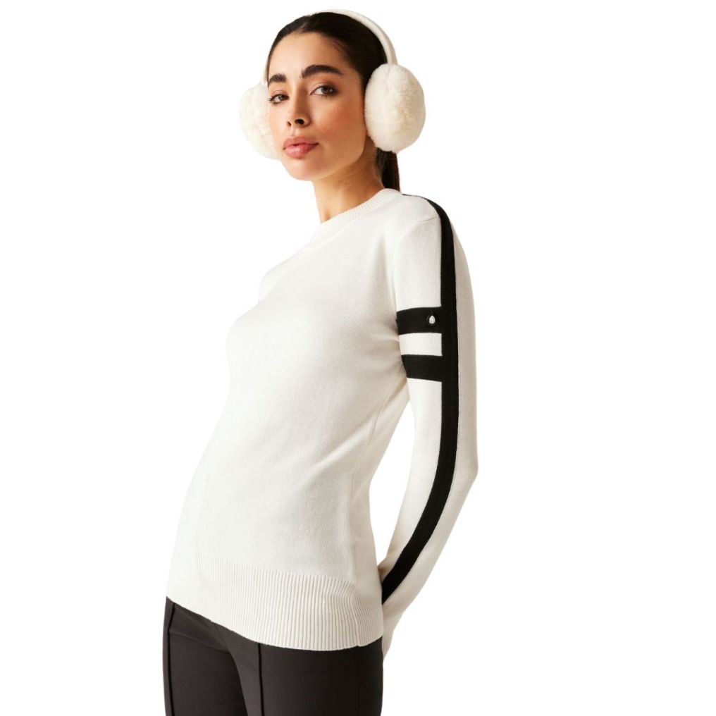 Pull femme Diamant Midlayer blanc de chez Dare 2B