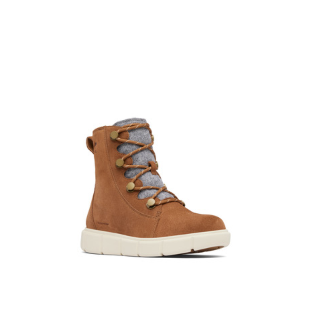 Sorel Explorer III Joan WP Velvet Chalk