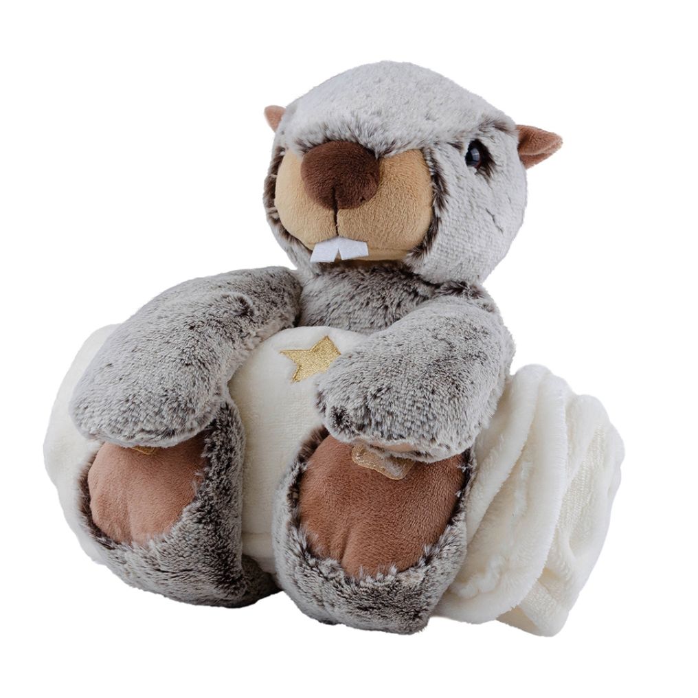 Peluche Mamotte avec Couverture Plaid Dani Creations