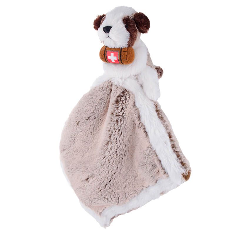 Doudou peluche Chien Saint Bernard Dani créations