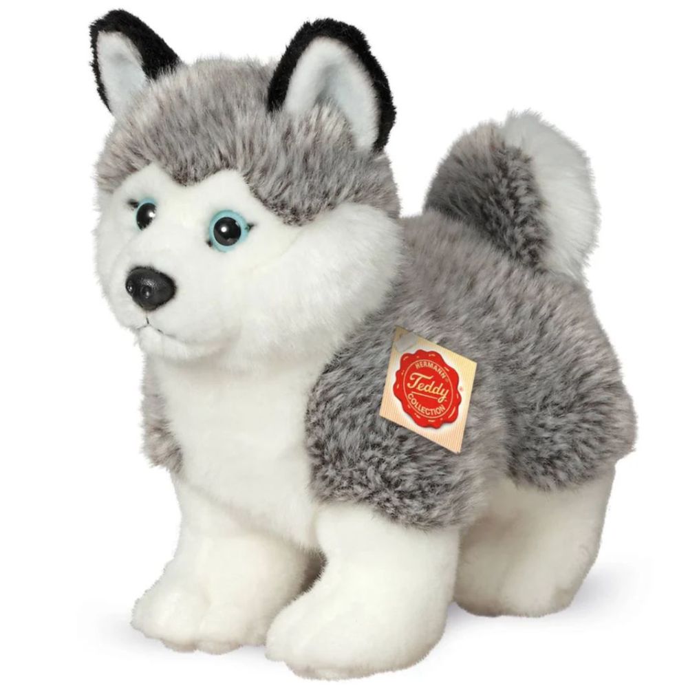 Peluche Teddy Hermann Husky 23 cm