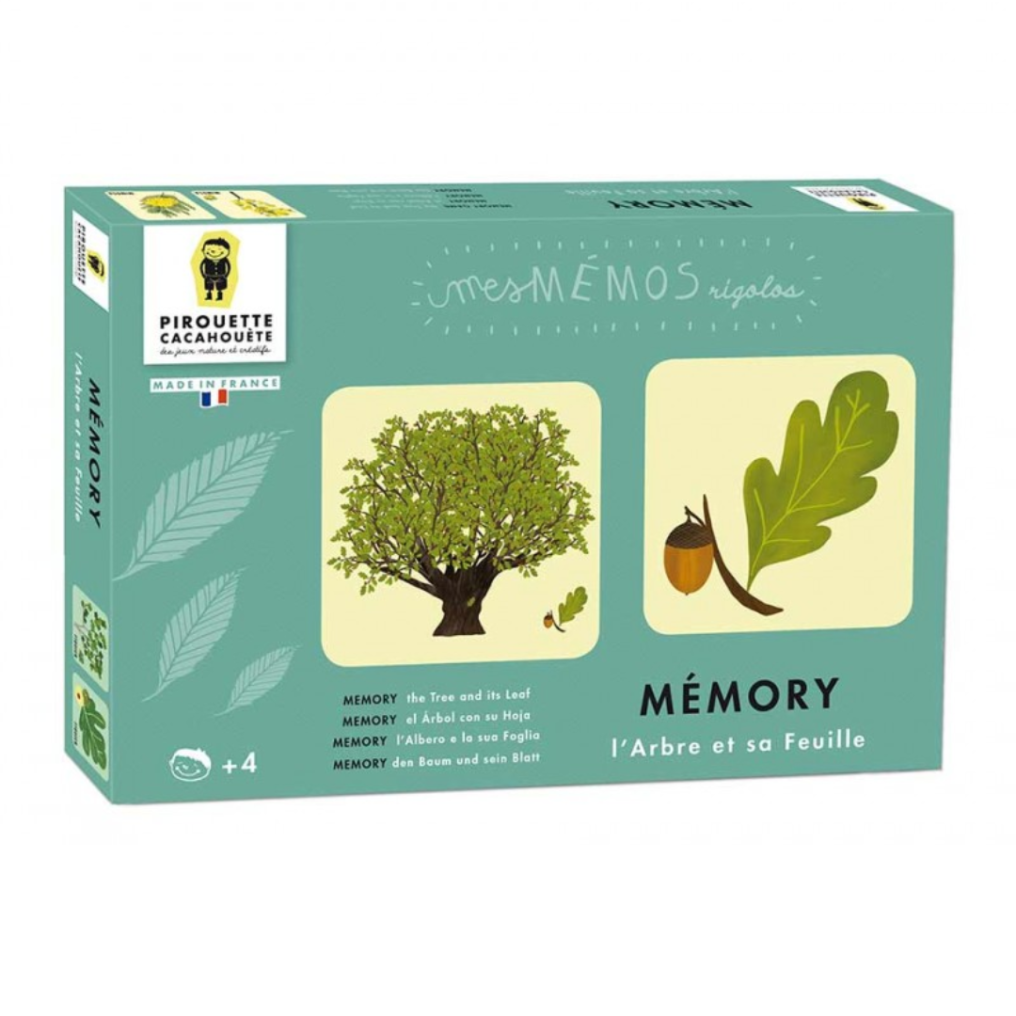 Jeu Mémo Arbres Pirouette Cacahouète