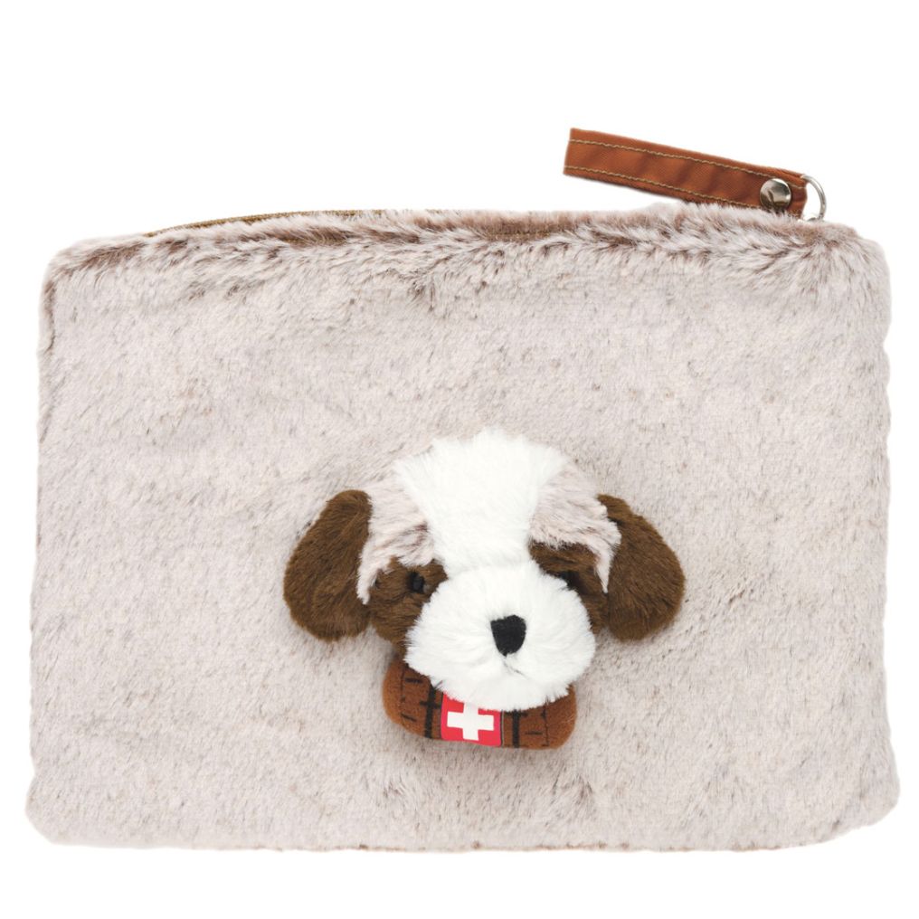 Pochette Peluche Saint-Bernard Dani créations