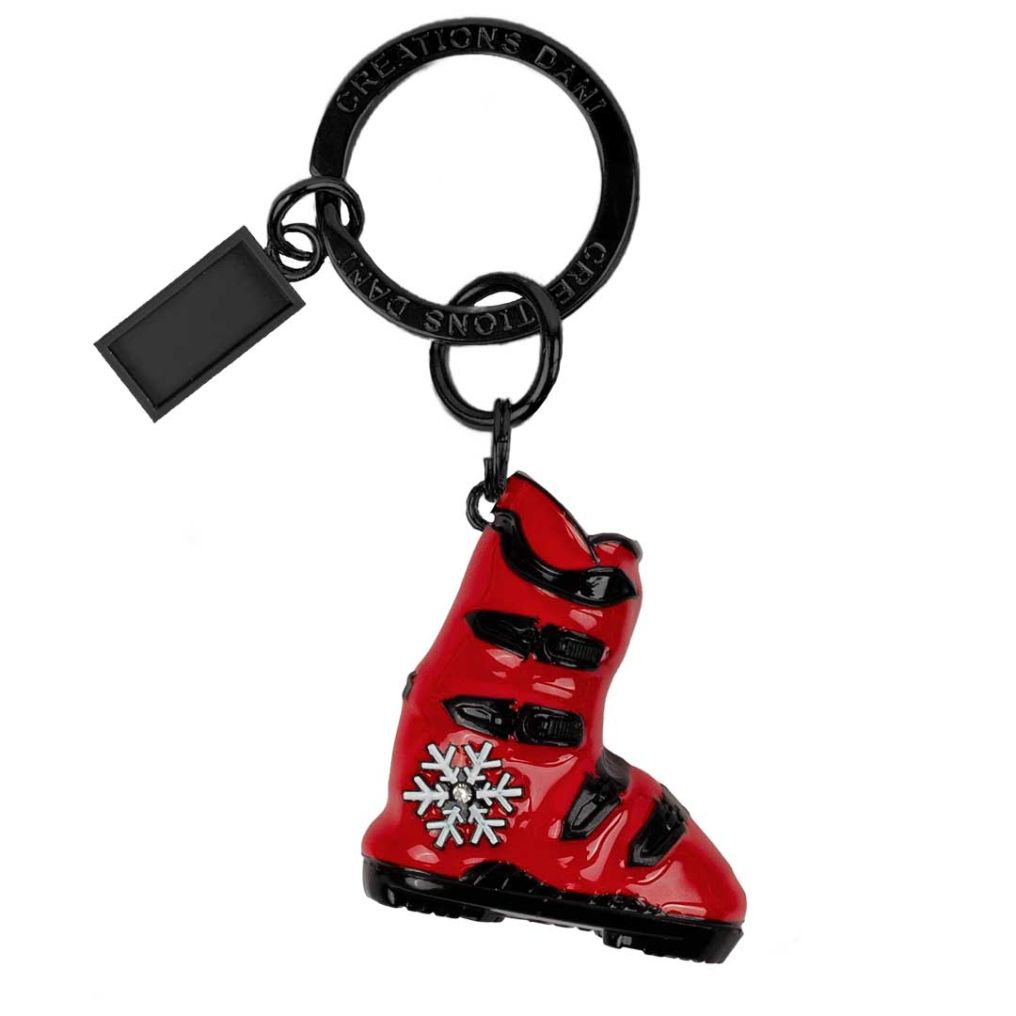 Porte-clef Métal Chaussures de ski Dani Créations