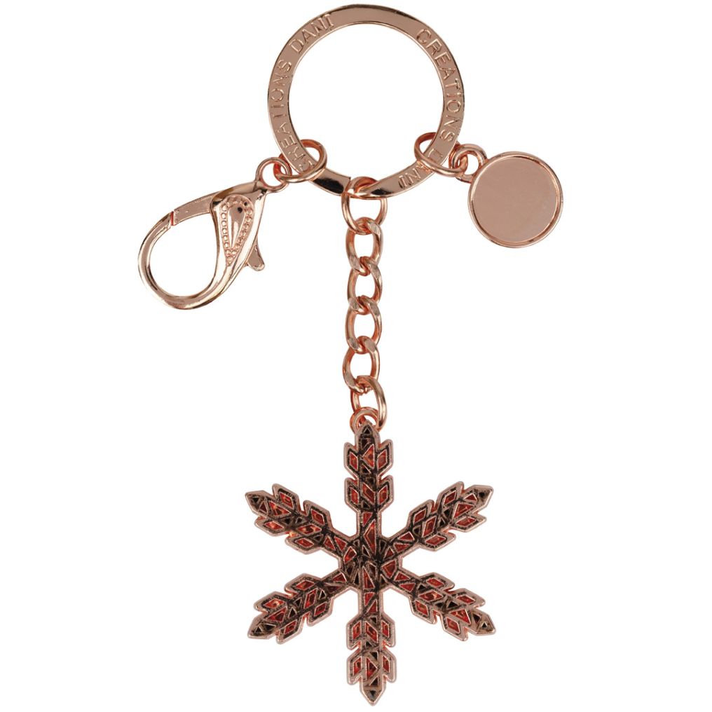 Porte clef Flocon Origami Dani creations