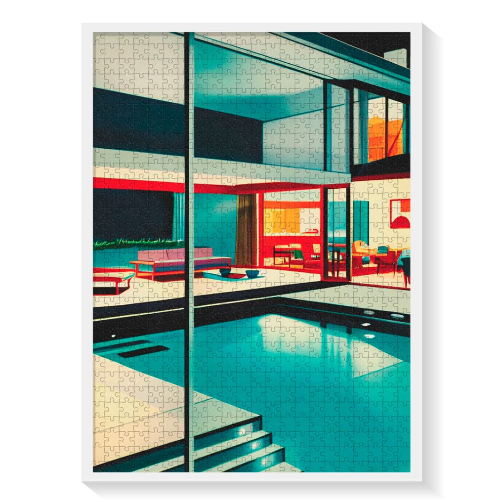 Puzzle Splash Piece and Love