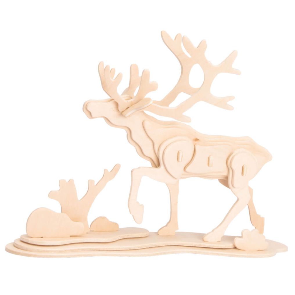 Puzzle 3D élan Dani Créations