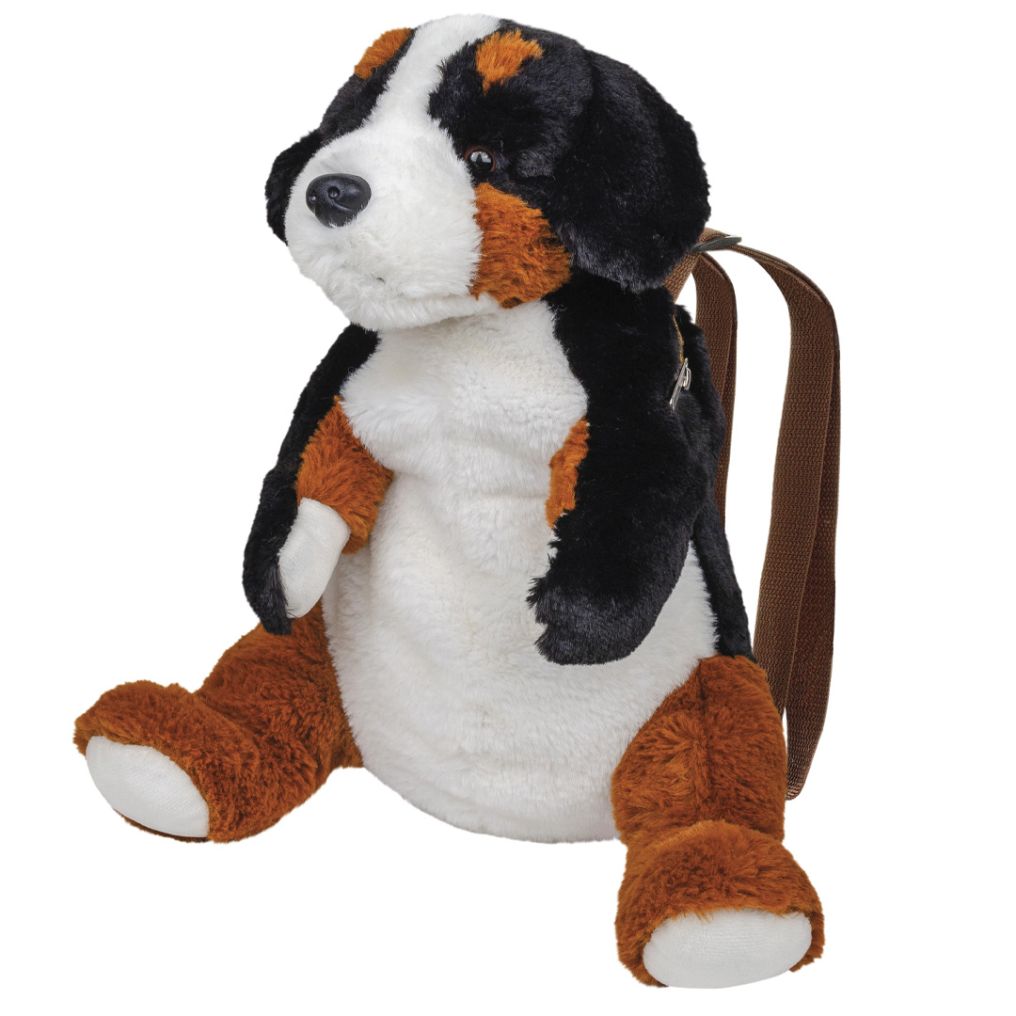 Sac à dos peluche bouvier bernois
