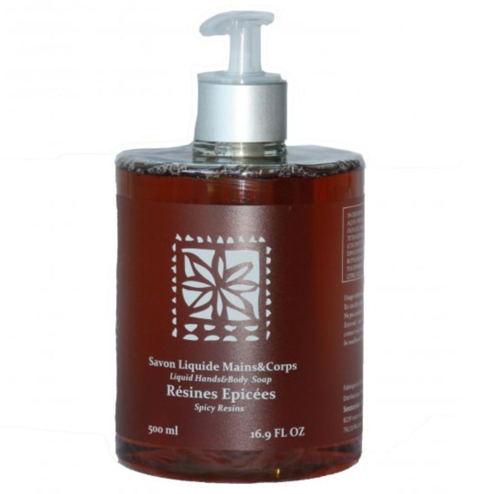 Savon liquide 500 ml Résines épicées